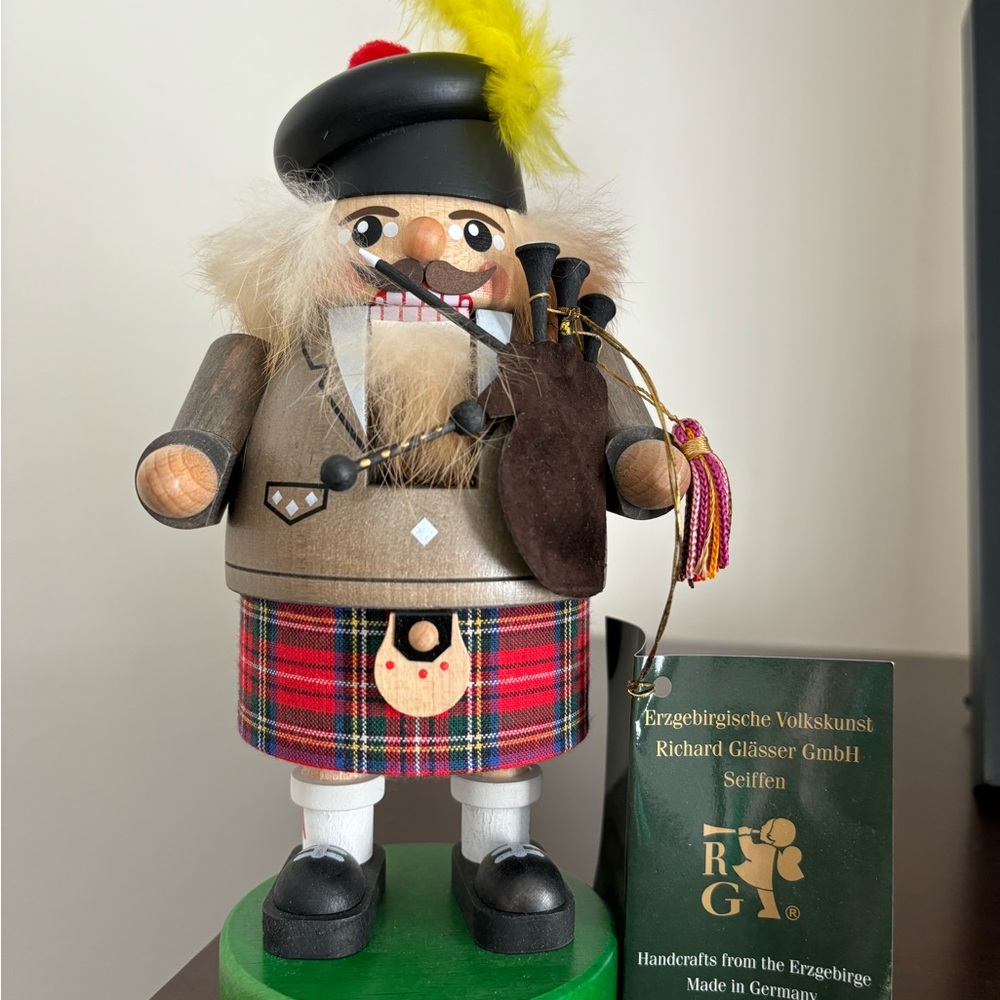 8” nutcracker handmade in Germany